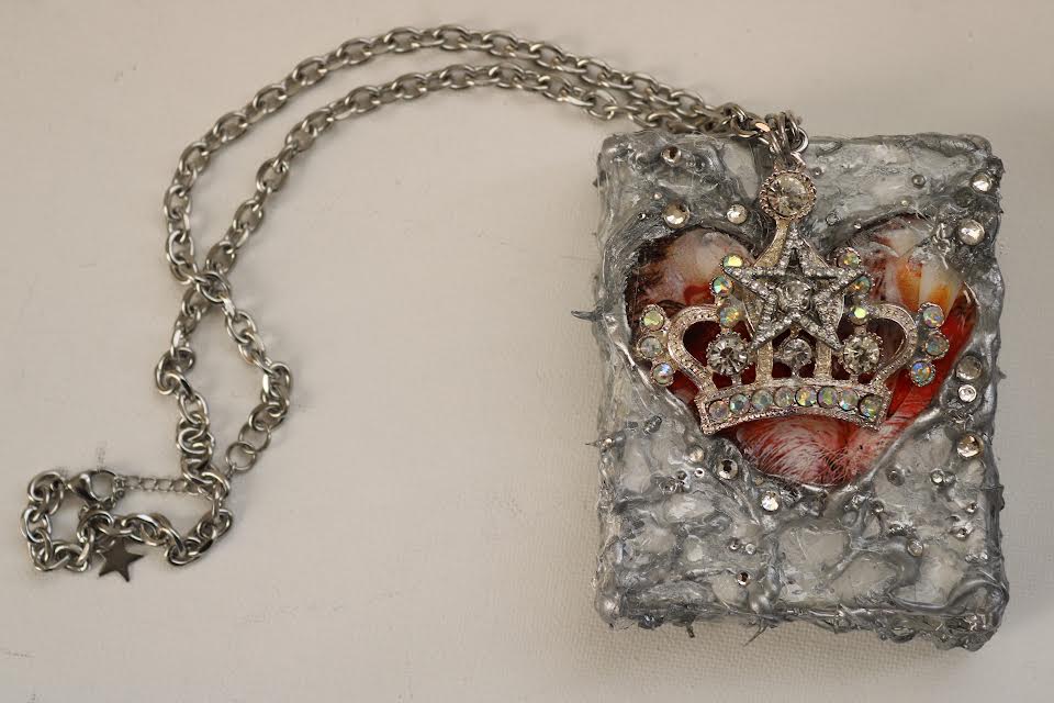 star princess rhinestone necklace