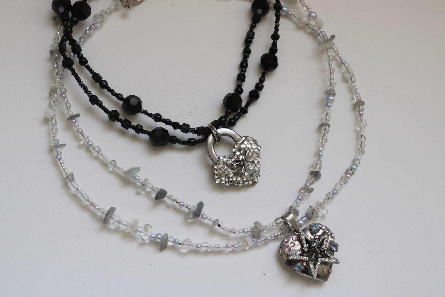 techno star locket choker