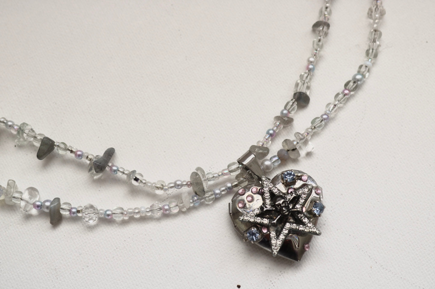 techno star locket choker