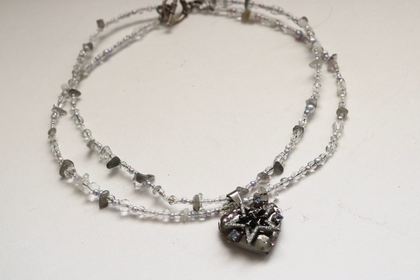 techno star locket choker