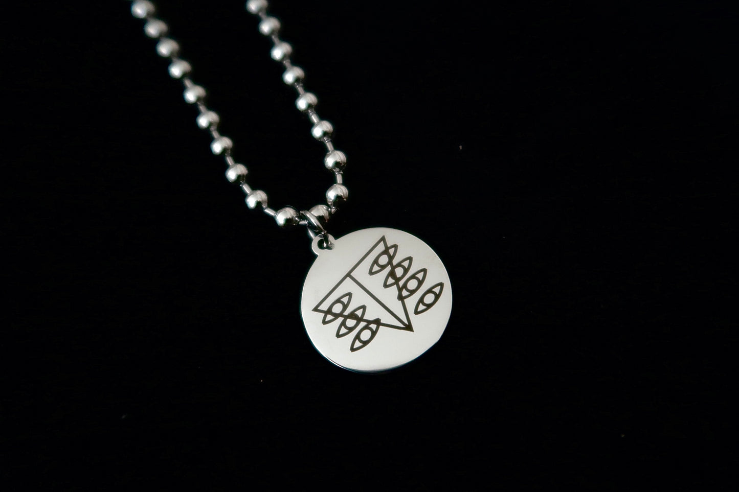 evangelion seele ball chain necklace