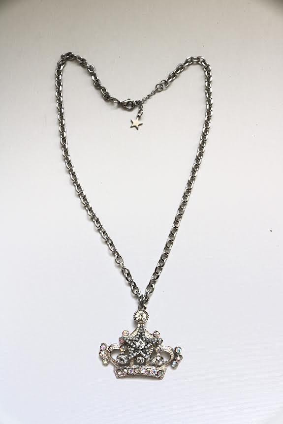 star princess rhinestone necklace