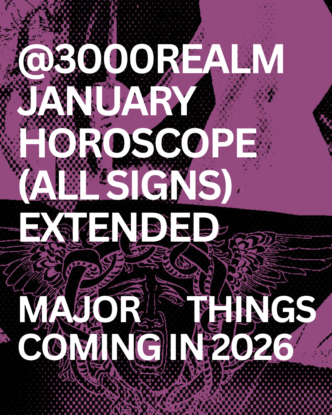 JANUARY 2026 - EXTENDED READINGS