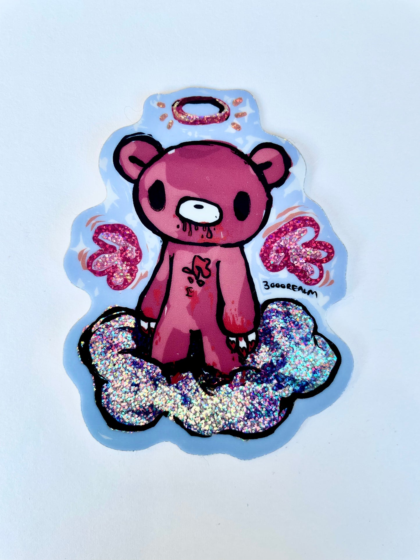 angel gloomy bear sticker