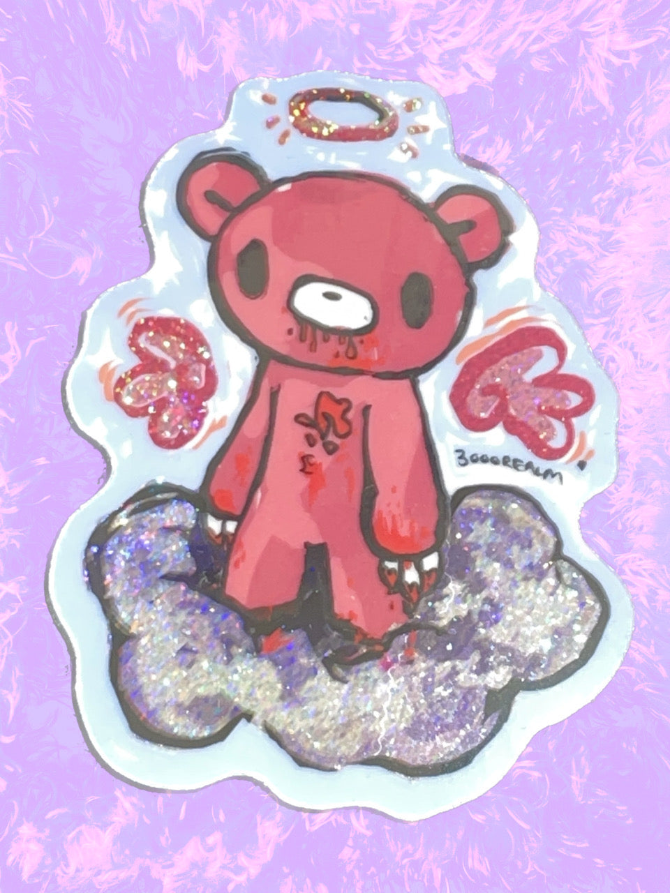 angel gloomy bear sticker