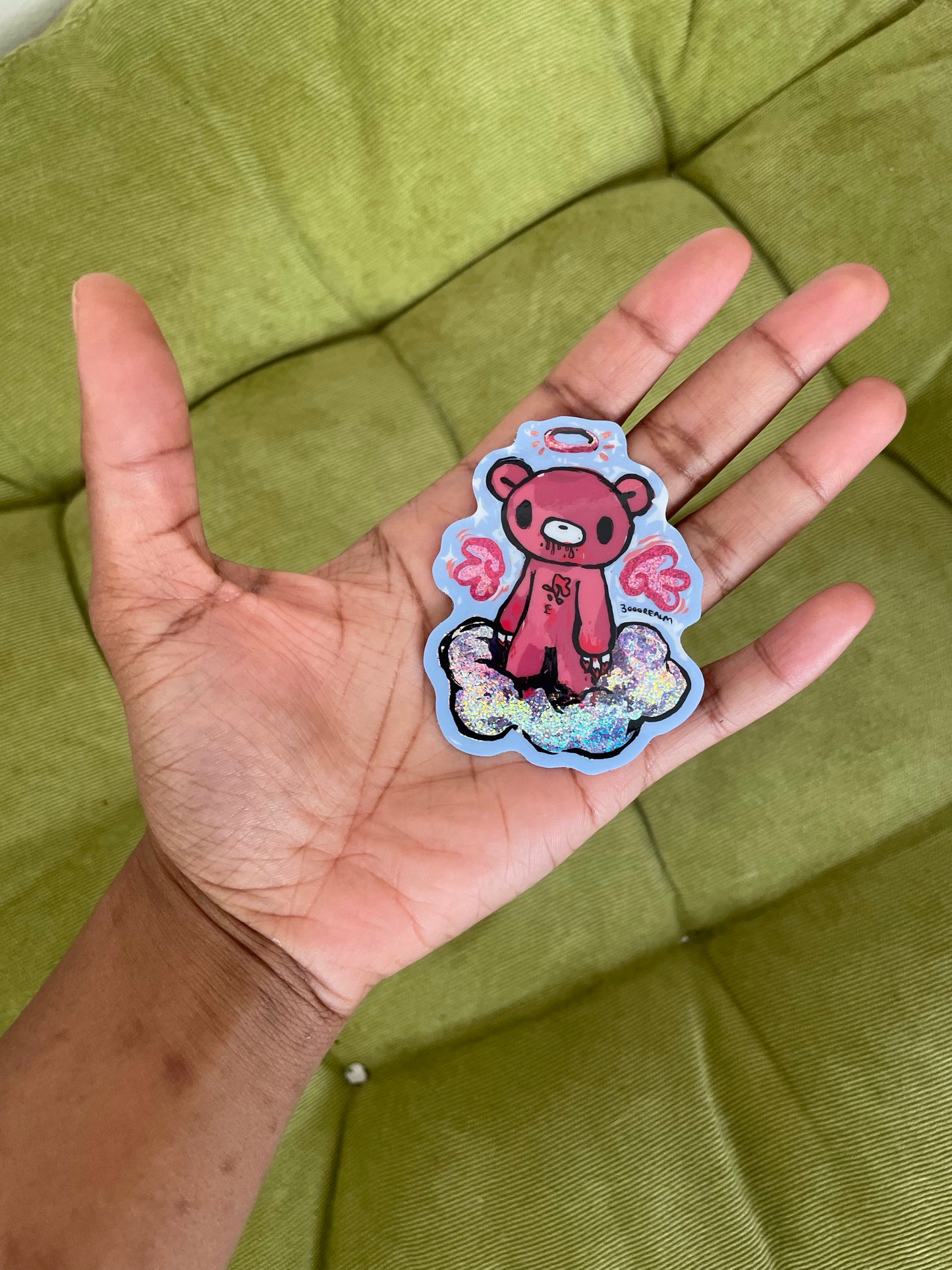 angel gloomy bear sticker