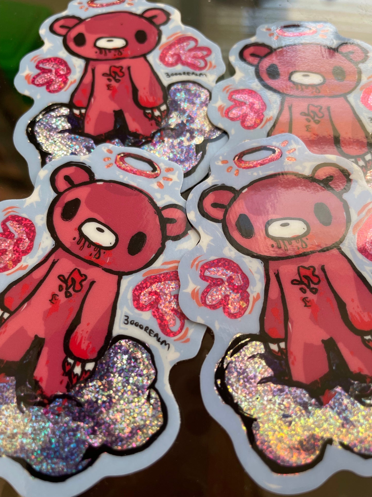 angel gloomy bear sticker