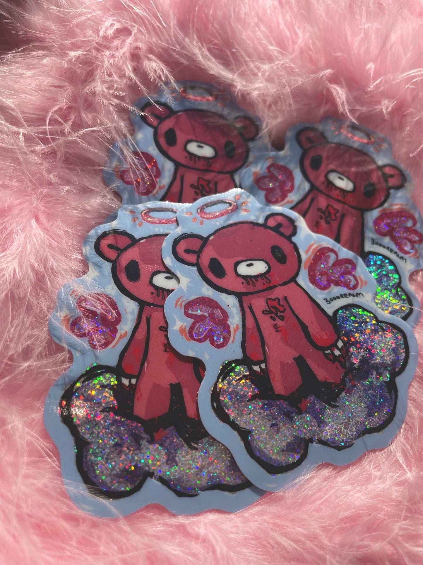 angel gloomy bear sticker